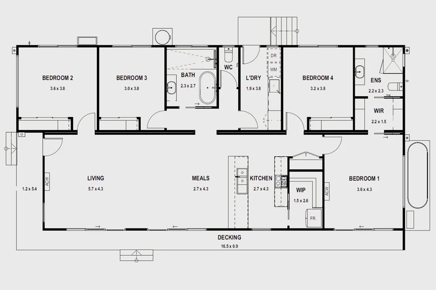 Sawmill Settlement Project Floorplan